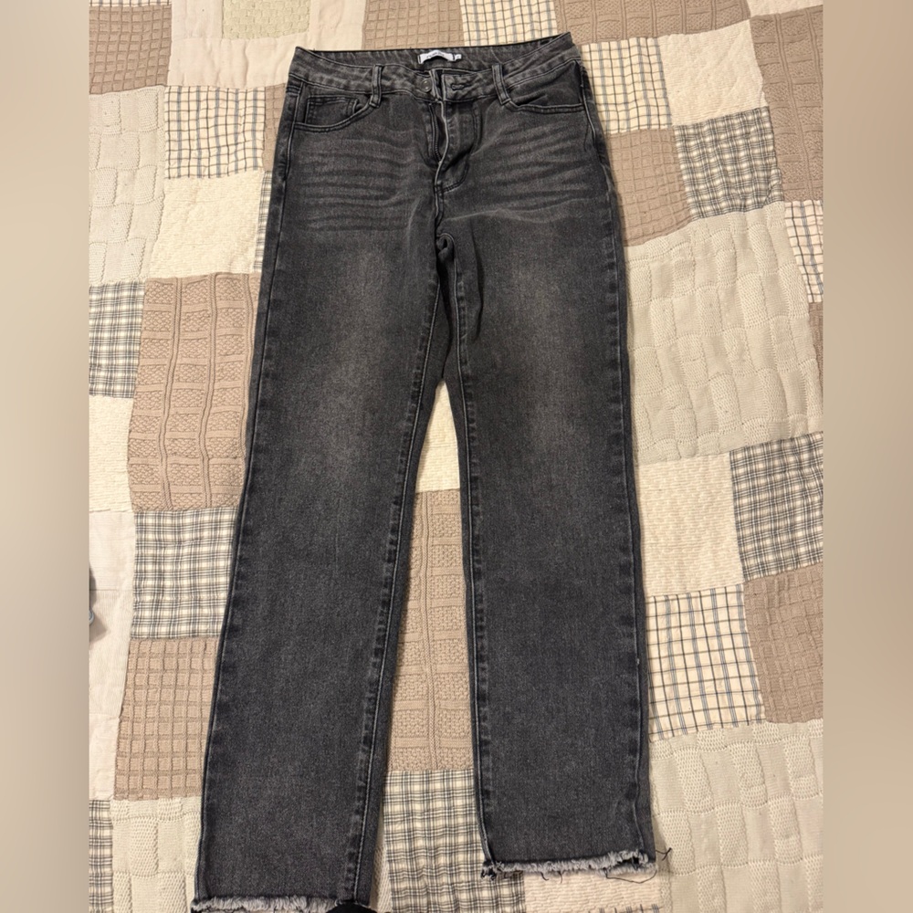 Black Flared Jeans